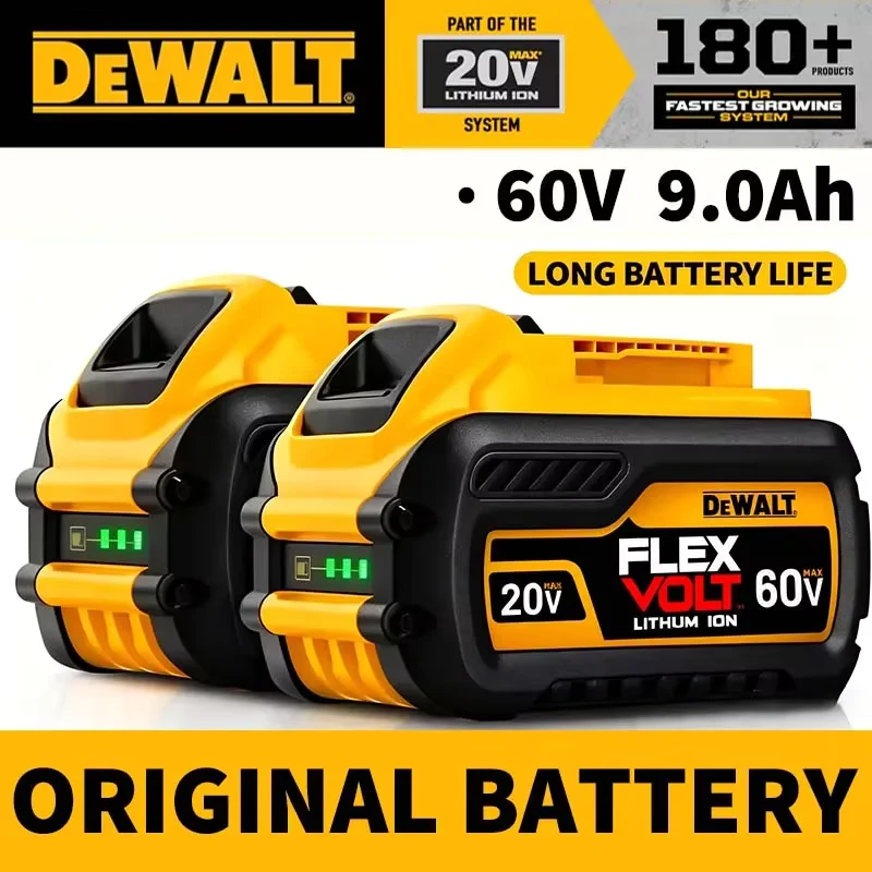 100%Original Dewalt Battery 20V 6Ah 9Ah Tool Battery DCB206 DCB205 DCB200 DCF887 DCG405 DCD791 DCF922 DCF850 DCD805 tool battery