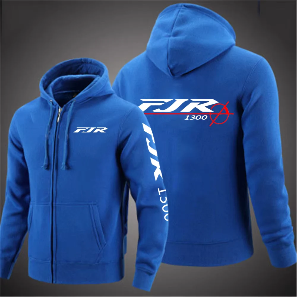 2025 Popular Coat Spring And Autumn Leisure Versatile Jacket Man's FJR 1300 MOTORCYCLE Logo Print Hooded Pullover Slim Hoodies