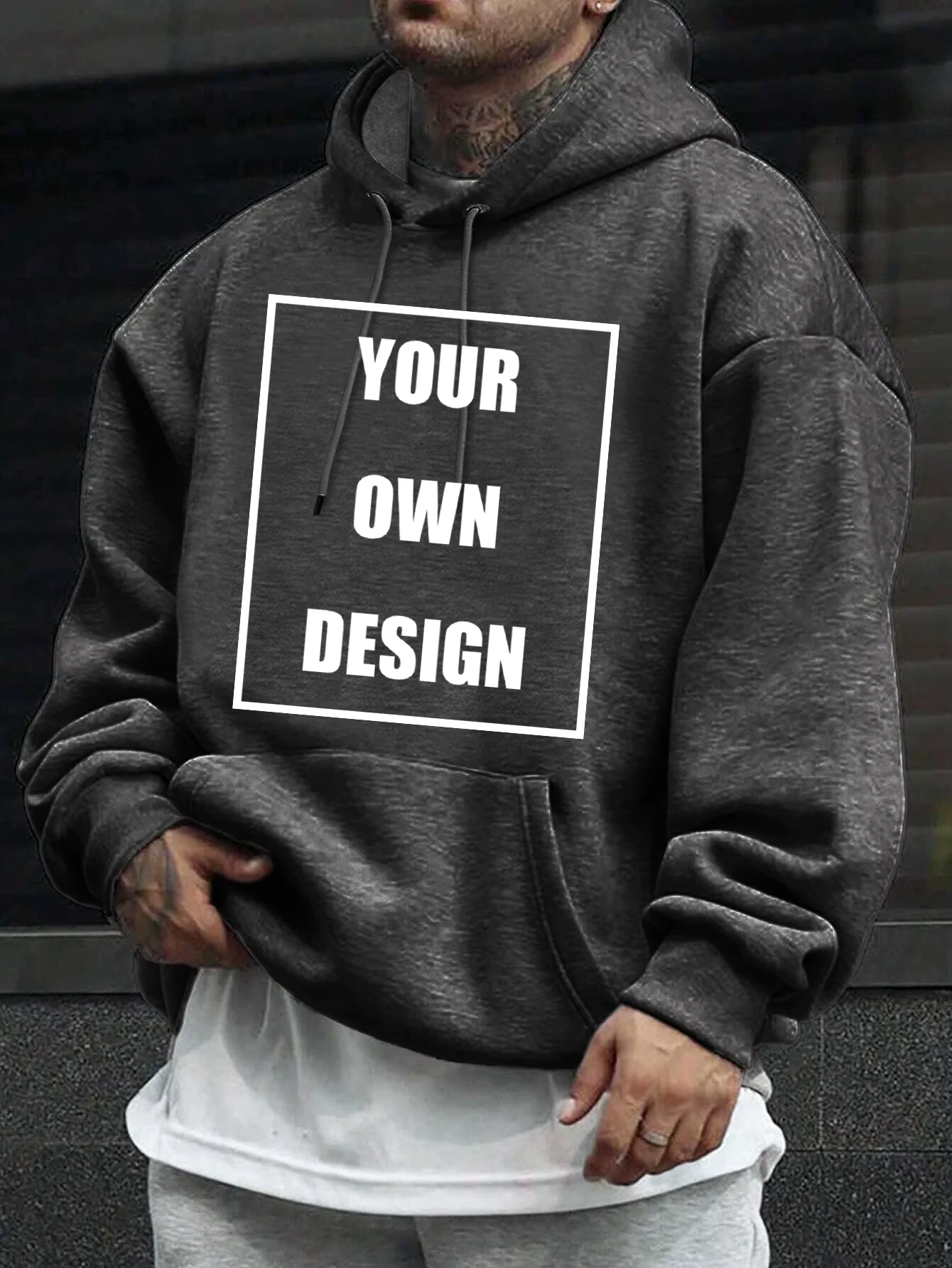 Sweatshirt Custom Graphic Logo Colour Retro Hoodies On Clearance Sale Loose Clothing Fashion Hoody Unisex Autumn Warm Pullovers