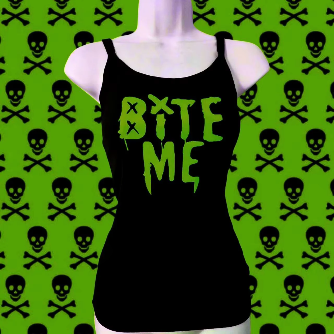 Women's Gothic Graphic Party Mini Dress